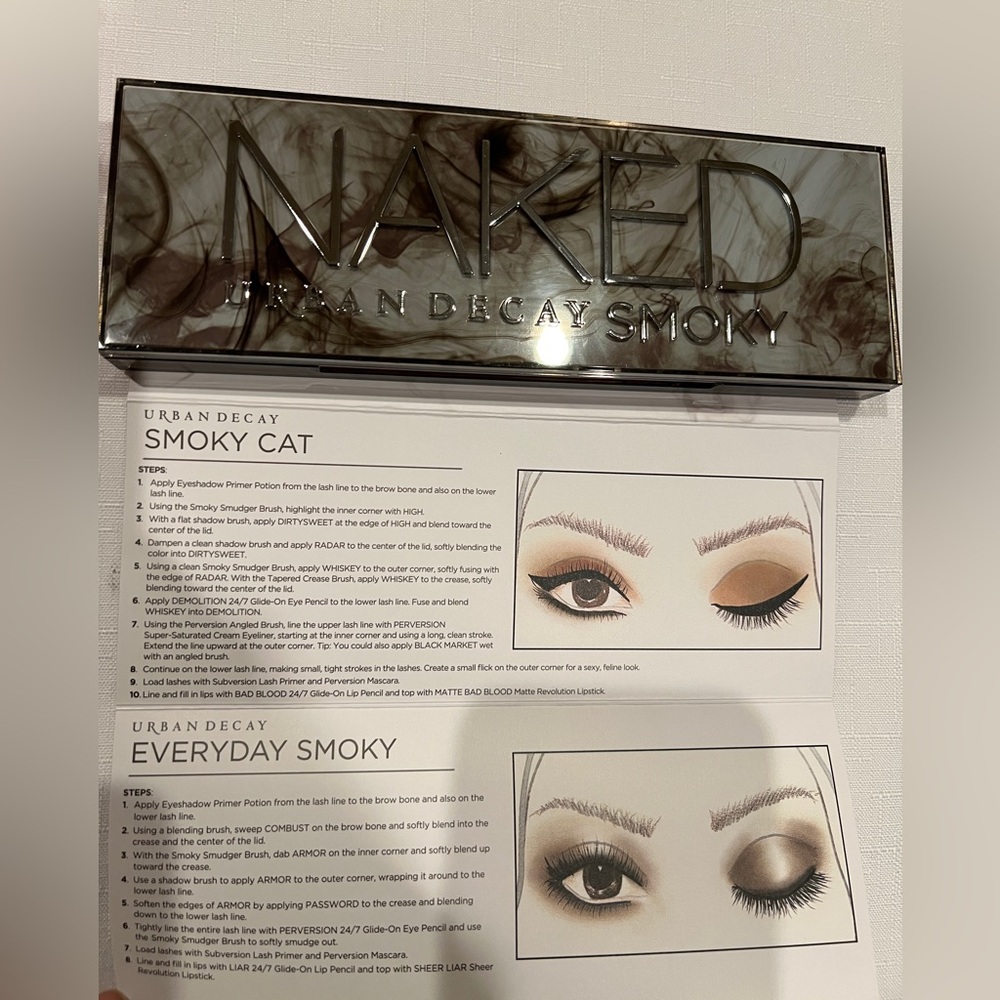 Urban Decay Naked SMOKY Eyeshadow Palette NEW Discontinued 12 x 1.3g 0.05 oz HTF - Picture 3 of 4
